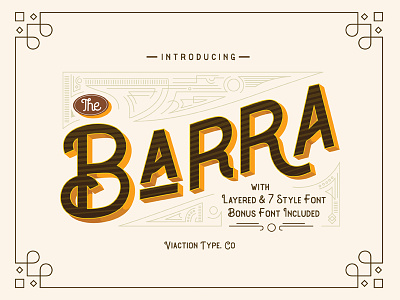The Barra Typeface