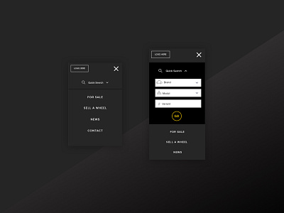 Mobile search design marketplace mvp ui uiux ux