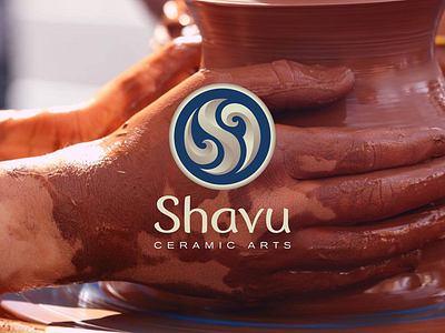 Shavu ceramic arts ceramic earth logo pottery s workshop