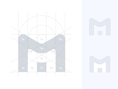 M logo Design branding logo 插图 设计