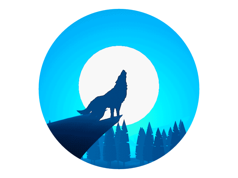 Wolf c4d gif 插图 设计