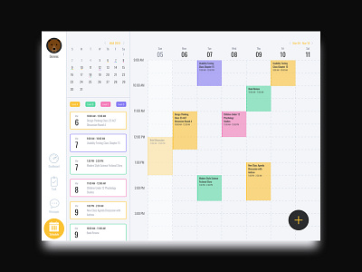 Calendar for Notegather time