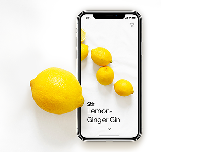 Stir / Lemon-Ginger ios mobile teaser