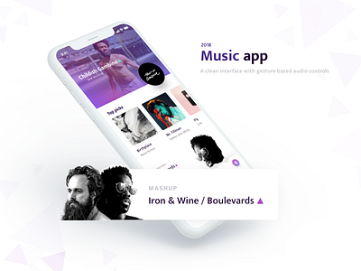 Music App / Home