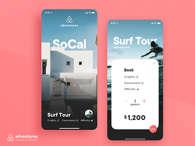 Airbnb Adventures Concept / Static 2