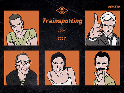 Trainspotting 1996-2017 illustration