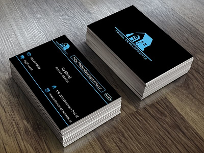 Triton Developments #001 business cards dailyui design graphicdesign logo photoshop