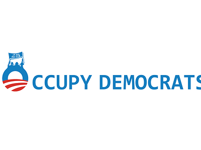 #004 Occupy Democrats Logo Design democrats design graphicdesign logo logodesign