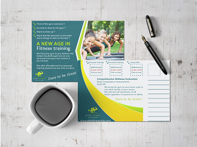 Elite Fitness Club POSTCARD