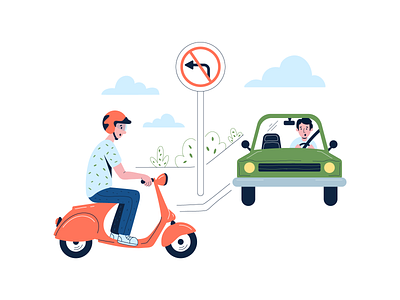 Illustrations for Injury lawyer accident branding character flat icon illustration injured injury law law firm minimal scooter simple traffic ui ui illustration ux vector vector illustration work