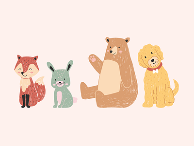 Baby Animals designs, themes, templates and downloadable graphic elements  on Dribbble