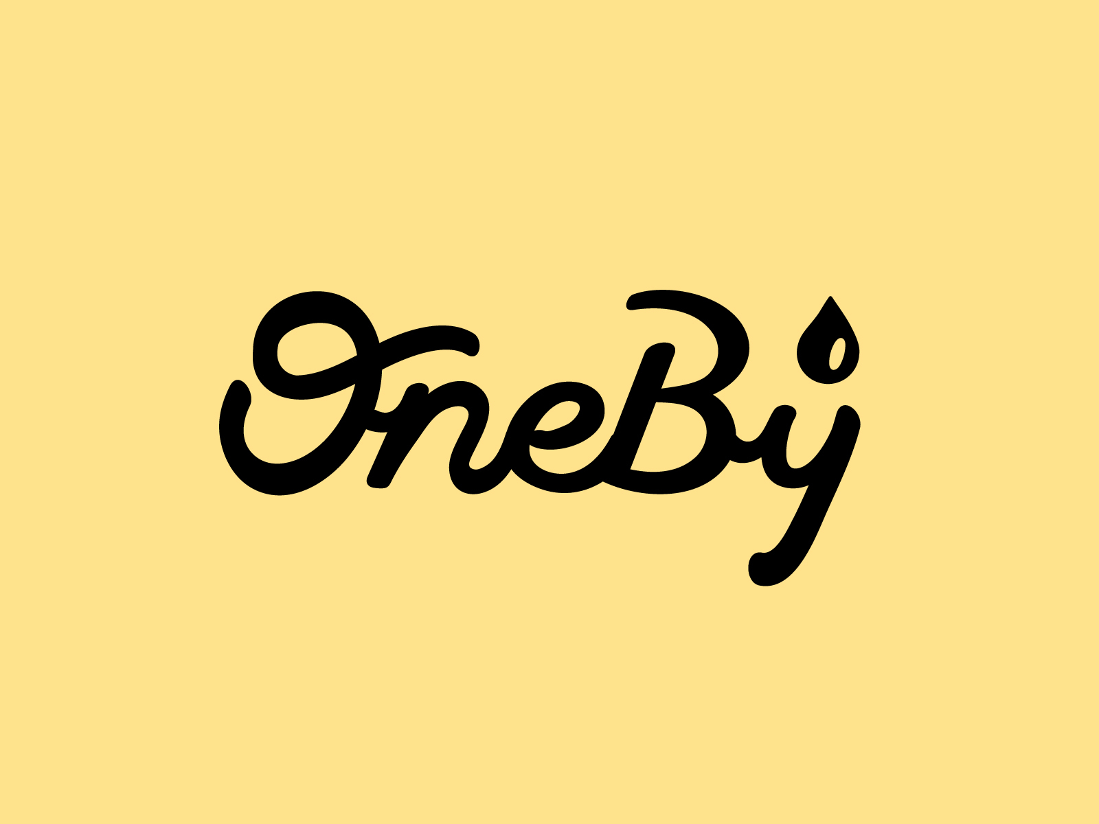 Oneby - Logotype by Maycon Prasniewski on Dribbble