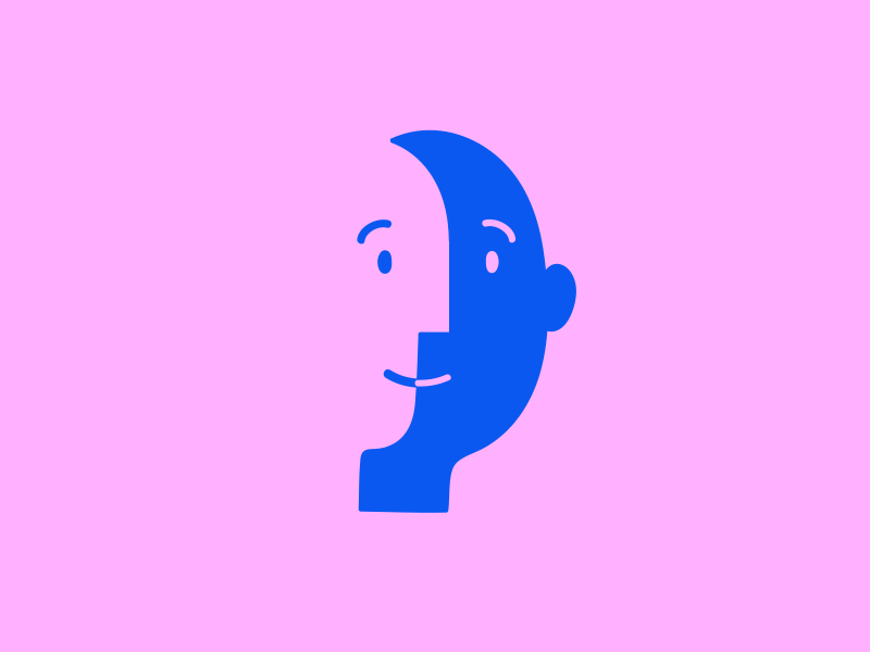 Singulares & Plurais brand brand design branding colorful face flat gestalt head icon icons illustration logo mark minimal podcast simple ui ux vector visual identity