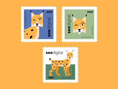 Lynx Stamp