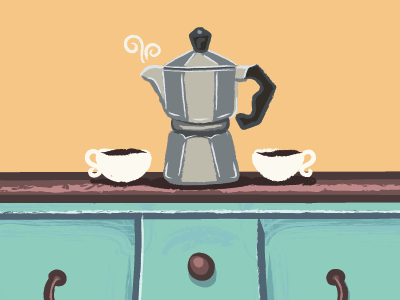 Coffee - Preview 1 branding classic coffee flat forniture icon illustrator simple ui ux vector vintage