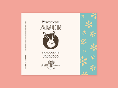 Easter label concept - 3 branding bunny character colorful design digital art easter easter bunny flat flower illustration label label packaging minimal package simple ui ux vector visual identity