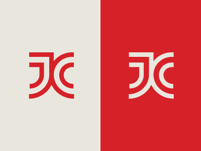 JC Monogram study app brand branding design flat icon lettermark logo logotype minimal mono line monogram simple symbol type typography ui ux visual identity web