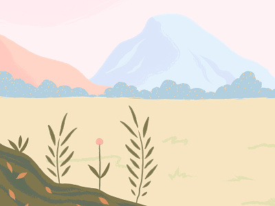 Landscape illustration - preview 2