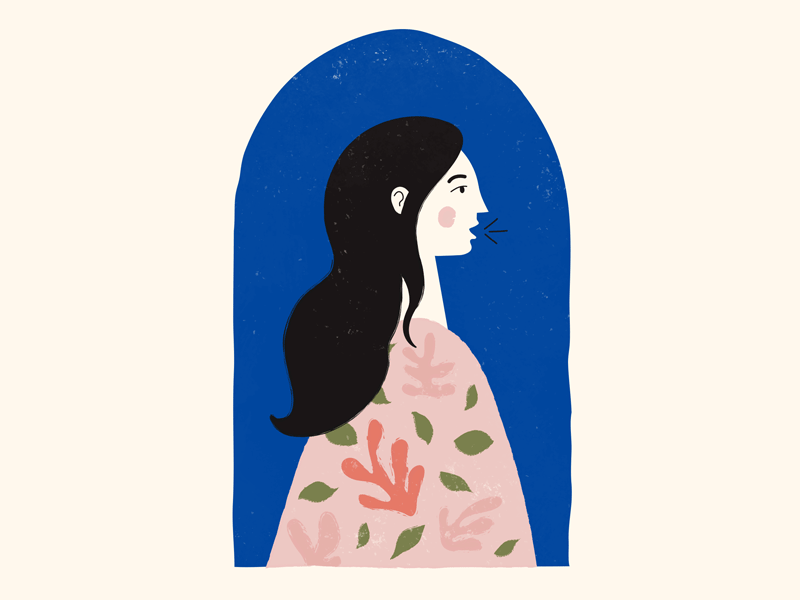 Woman Illustration - Step 2