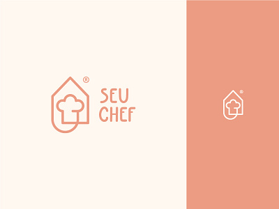 Seu Chef - Restaurant delivery branding chef chef logo flat food app icon icon design identity illustration illustrator lettering logo mark minimal simple type typography ui ux vector