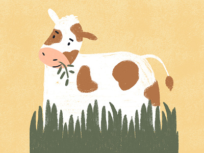 Cow character