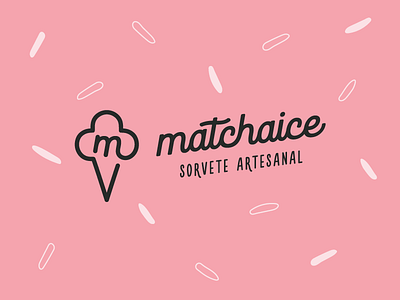 Matchaice - Ice Cream Shop brand design brand identity branding branding design design flat ice cream icecream icon icon design logo logo design logos logotype mark minimal simple symbol typography visual identity