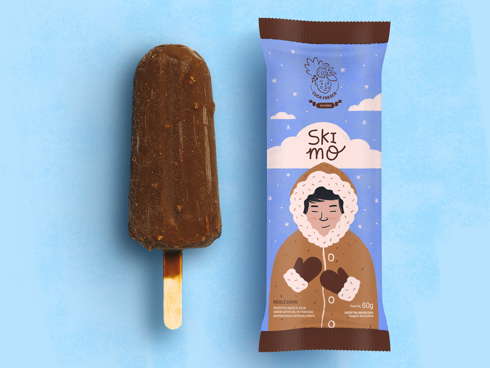 Ice cream package by Maycon Prasniewski on Dribbble