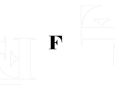 F art brand branding design flat graphic icon identity illustration logo logos mark typography vector