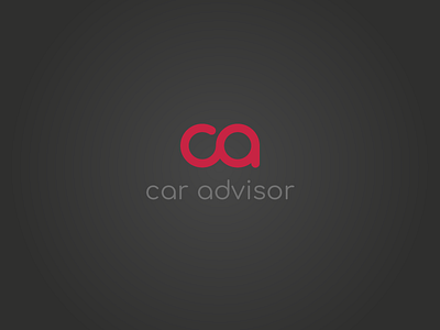 Car Advisor branding design logo logos type
