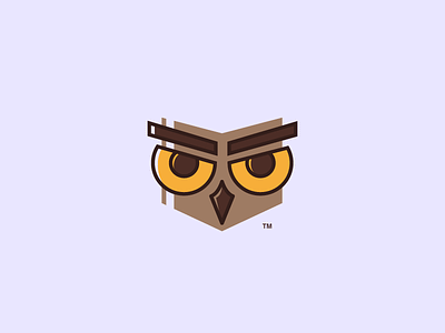 Owl Logo branding icon logos mark owl