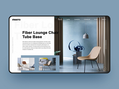 Furniture Chair Web Design