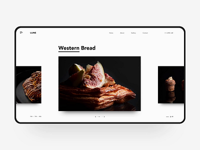 Weastern Bread Wed Design animation brand design branding branding design bread corrugated design e commerce fashion food simple transitions visual web web design western bread