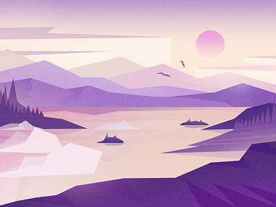 scenery by Samker for RaDesign on Dribbble