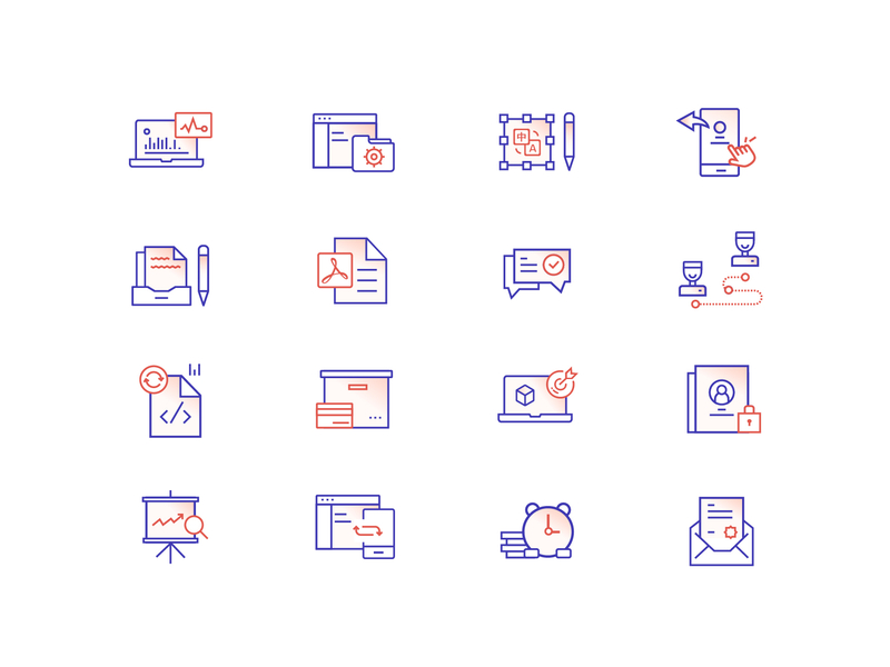 Dashboard data icon by Kaya on Dribbble