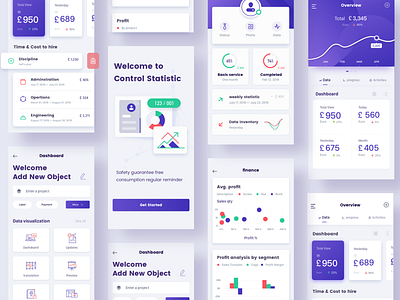 Control statistics application concept design activities admin analytics app application brain clean concept control dashboard finance icons ios outline style overview panel progress task ui ux