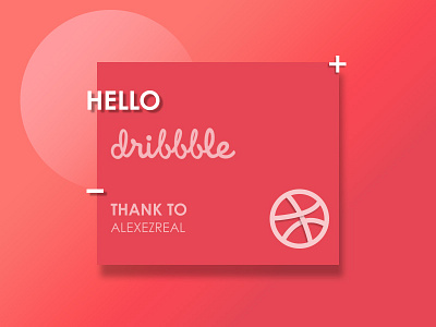 Hello Dribbble