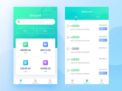 Payment analytics blue chart data finance green pay