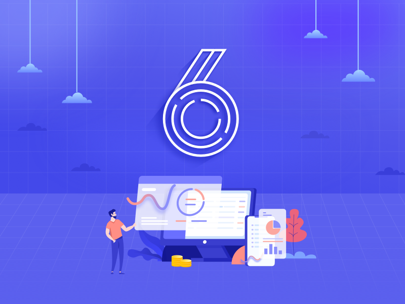 6 6 design illustration number type ui