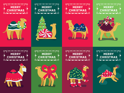 Christmas Camels