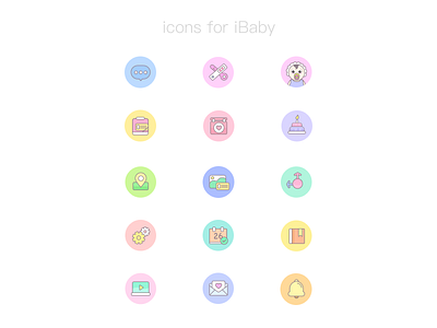 icons for ibaby app2