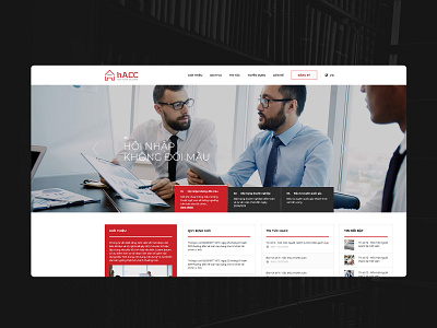 HACC Group accountant corporate design graphic law ui web website