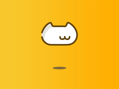 JumpingCat animation app branding icon illustration loading animation vector
