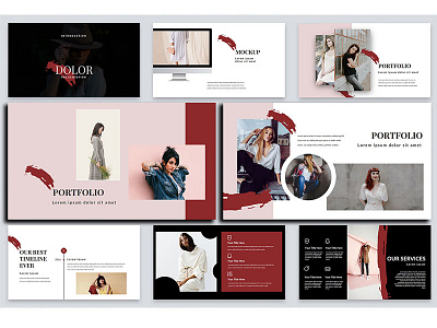 Dolor Stylish | PowerPoint Template beautiful