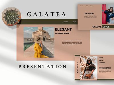 Galatea Stylish - Fashion Powerpoint beautiful