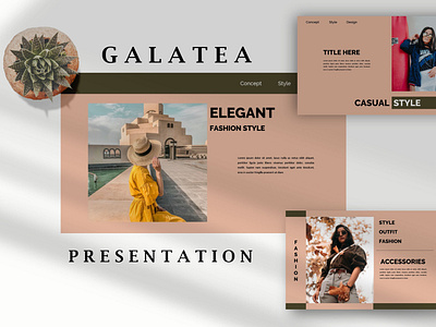 Galatea Stylish - Fashion Powerpoint