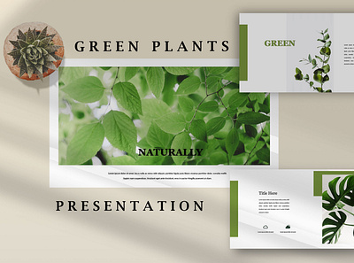 Green Plants - Nature Google Slides fresh garden green natural nature plant tree wild