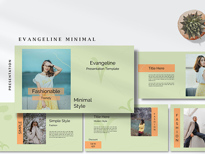 Evangeline Minimal - Stylish Keynote beautiful
