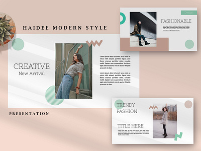 Haidee Modern - Fashion Powerpoint