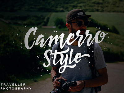 Camerro Style Font brush calligraphy font handmade handwriting handwritten lettering logotype quotes script typefaces typography