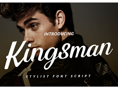 Kingsman Script brush calligraphy font handmade handwriting handwritten lettering logotype quotes script typefaces typography